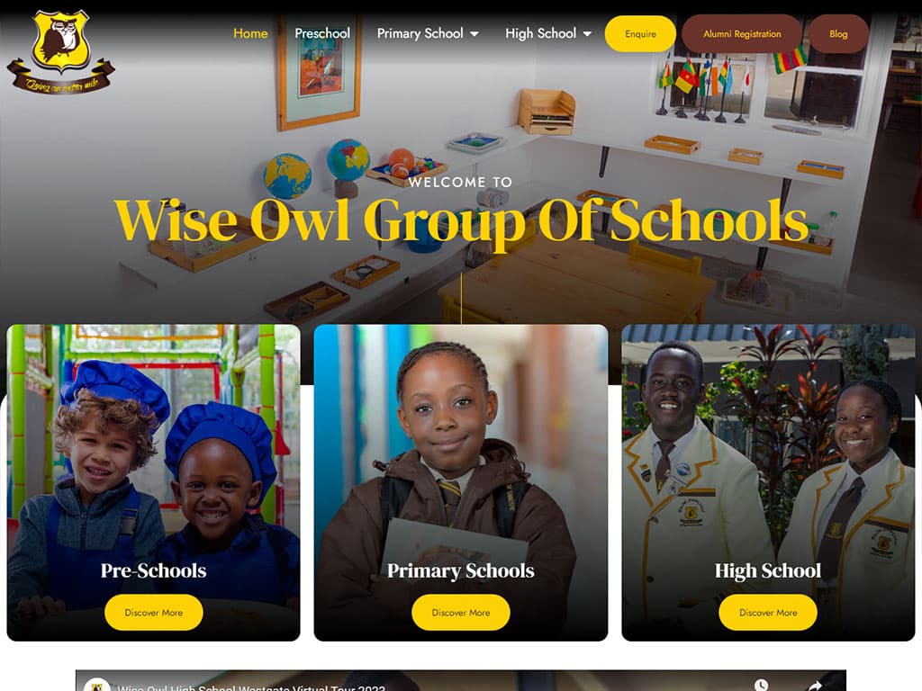 Wise Owl Group of Schools screenshot